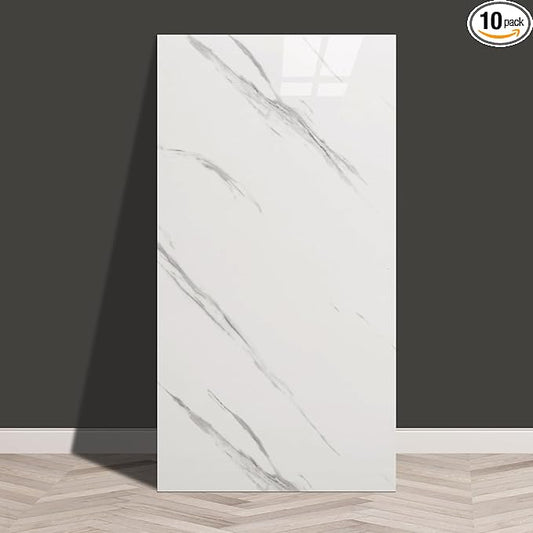 Haimin Wall Panels Peel and Stick 10 Pieces 23.6x11.8in Lightweight Backsplash by HaiminHomeDecorWallpaper