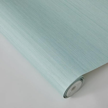 Tempaper Textured Seaglass Green Horizontal Faux Grasscloth Removable Peel and - Image 5
