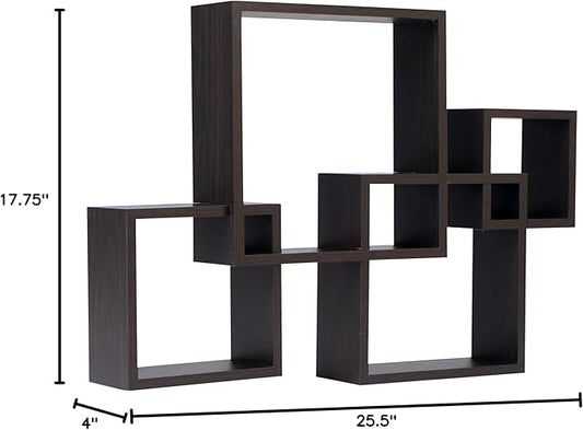 Danya B. BR1023ES Decorative Wall Mount Floating Intersecting Cube Accent Wall - Image 2