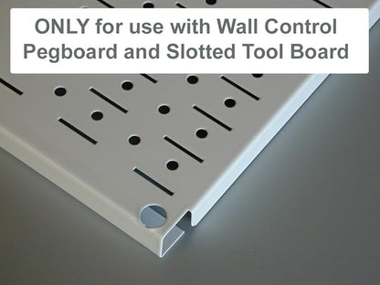 Wall Control Pegboard Organizer 4 ft. Metal Pegboard Standard Tool Storage Kit - Image 7