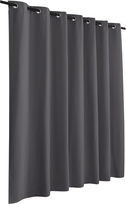 RYB HOME Privacy Curtain for Sliding Glass Door, Light Block Noise Reduce - Image 2