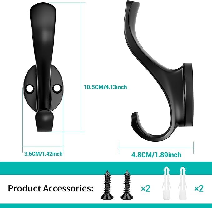 Coat Hooks Heavy Duty - Image 2
