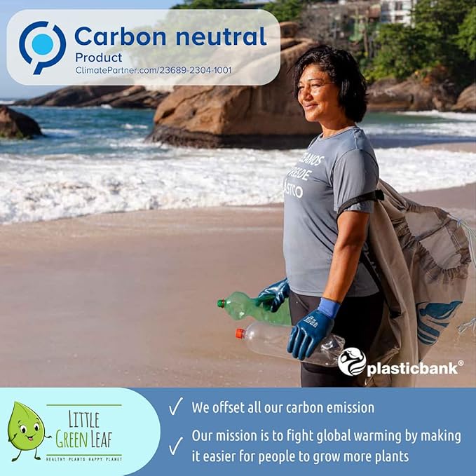 LGL Plant Watering Globes - Automatic Self Watering Globes. Decorative Self Watering Planter Inserts Made From Hand-Blown Durable Glass. Self Watering Spikes to Support Plant Health. 4 Pack, Small.