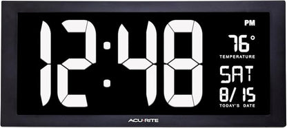 AcuRite 76102M Oversized LED Clock by AcuRite