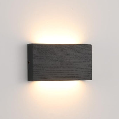 Black Wood wall sconces Lights Indoor by QJCMUUYI