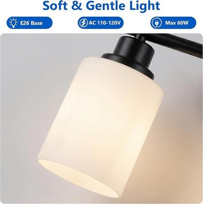 Unicozin 3 Light Bathroom Light Fixtures, Modern Vanity Lights - Image 3