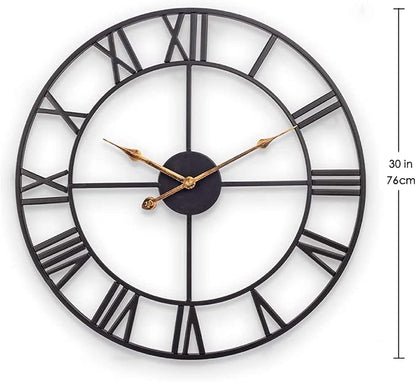 Large Industrial Wall Clock - Image 6