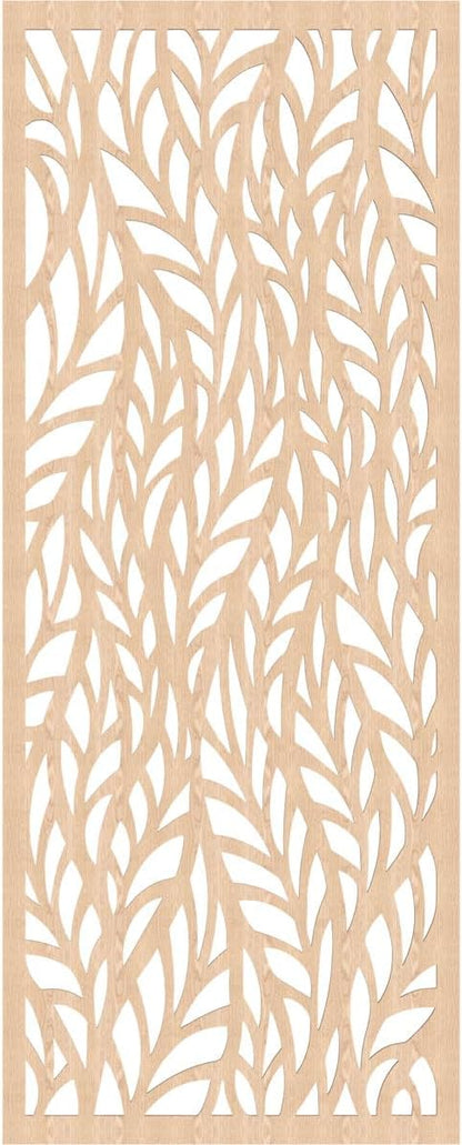 33 3/8"W x 84 3/8"H x 1/4"T Ortonville Decorative Fretwork Wood Wall Panels - Image 4