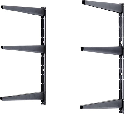 Minimalistic Black Shelf Brackets by Delta Cycle, Holds Up to 480 lbs, Modern by deltaCycleandHome