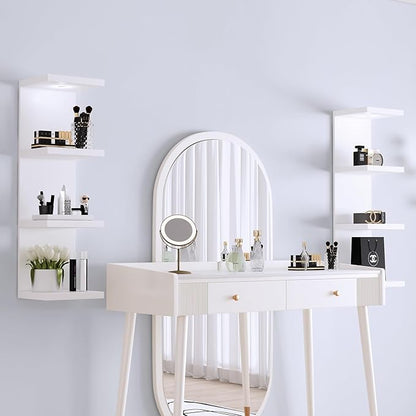 LitaEther Versatile 4 Tier Wall Shelf Unit, Display Floating Shelf - Image 2