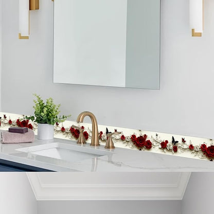 HOMETITUTE Wallpaper Border Peel and Stick Decorative Wall Trim Self Adhesive - Image 5