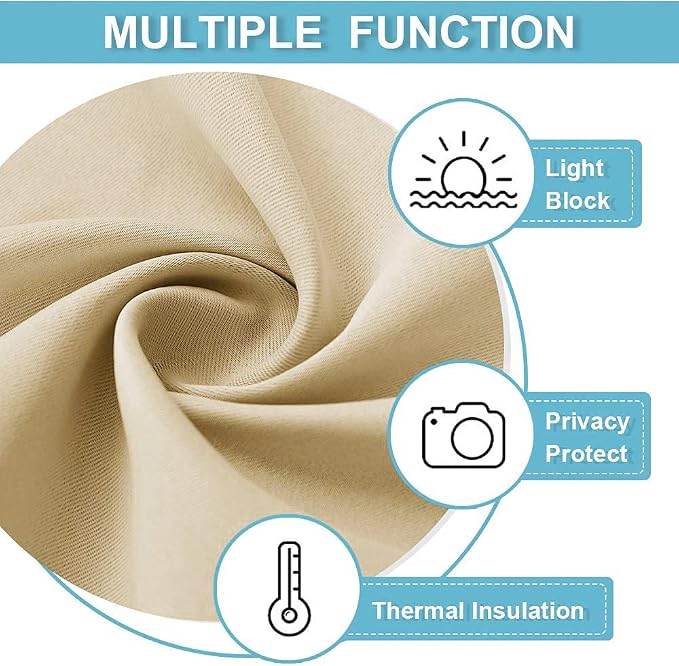 RYB HOME Room Divider Curtains - Image 6