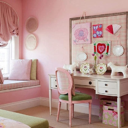 practicalWs Pink Self-Adhesive Wallpaper Film Stick Paper Easy to Apply Peel - Image 8