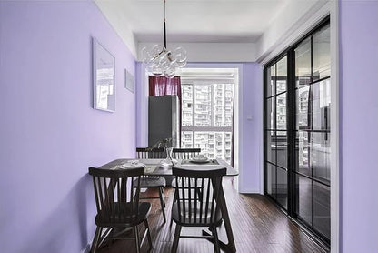 197"x17.7" Purple Peel and Stick Wallpaper Solid Color Wall Paper Contact Paper - Image 2