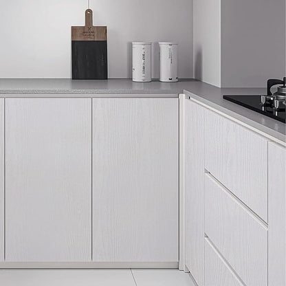 Heroad Peel and Stick Wallpaper Wood Contact Paper Wood Wallpaper White Wood - Image 6