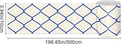 HOMETITUTE Wallpaper Border Peel and Stick Decorative Wall Trim Self Adhesive - Image 3