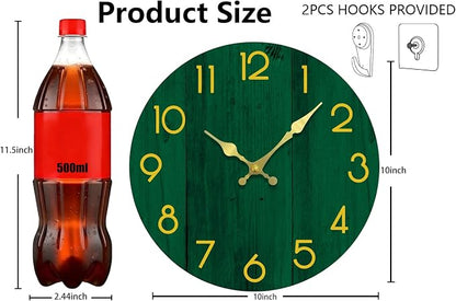 Wall Clock, Modern Wall Clocks Battery Operated, Silent Non Ticking Clock - Image 3