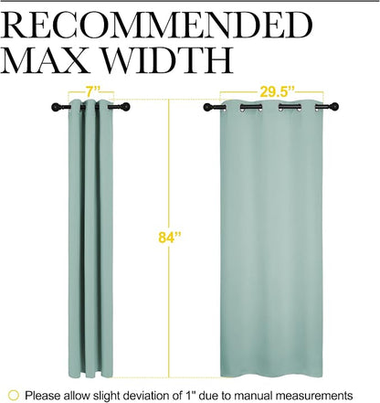 NICETOWN Window Curtain Panels, Thermal Curtains Insulated Solid Grommet - Image 7