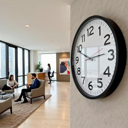 The Ultimate Wall Clock |14 Inch | Modern | Atomic | Analog | Home | Office | - Image 9