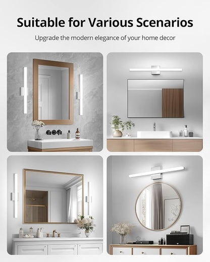 Combuh LED Bathroom Vanity Light Bar Dimmable IP44 Over Mirror Lighting Fixture - Image 8