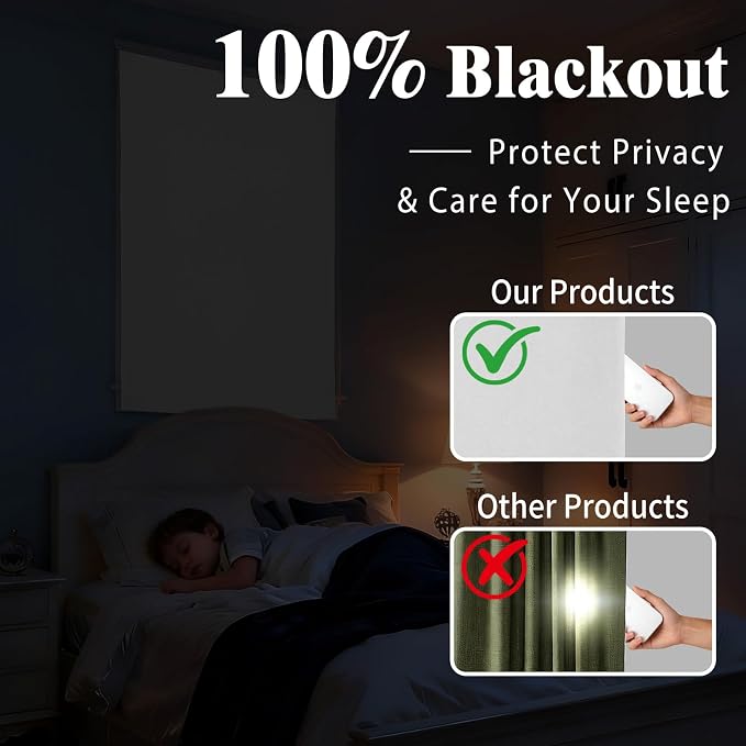 Self-Adhesive 100% Blackout Curtain - Image 2