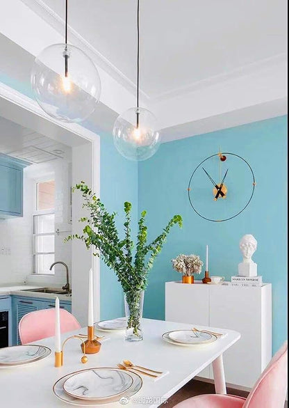 Safiyya 393"x17.7" Peel and Stick Wallpaper Teal Wallpaper Solid Color Teal - Image 4