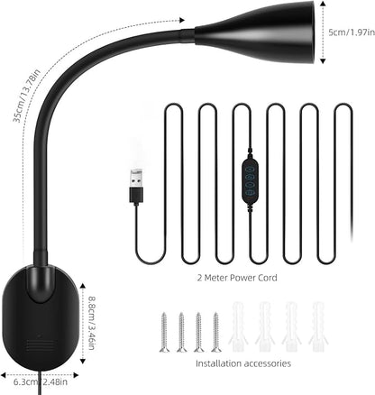 LiFMIRA Wall-Mounted LED Bedside Reading Light - Image 6