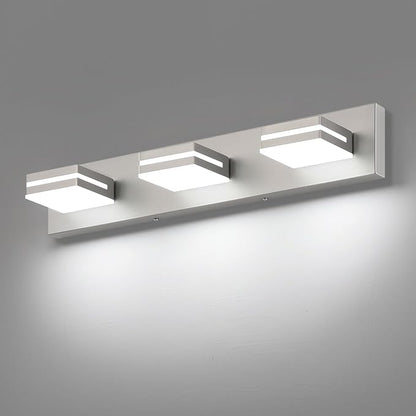 SineRise LED Modern Bathroom Vanity Light Fixtures, Brushed Nickel Modern by SINERISELIGHTING