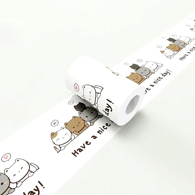 Cute Cartoon Cat Wallpaper Border by WEISENI