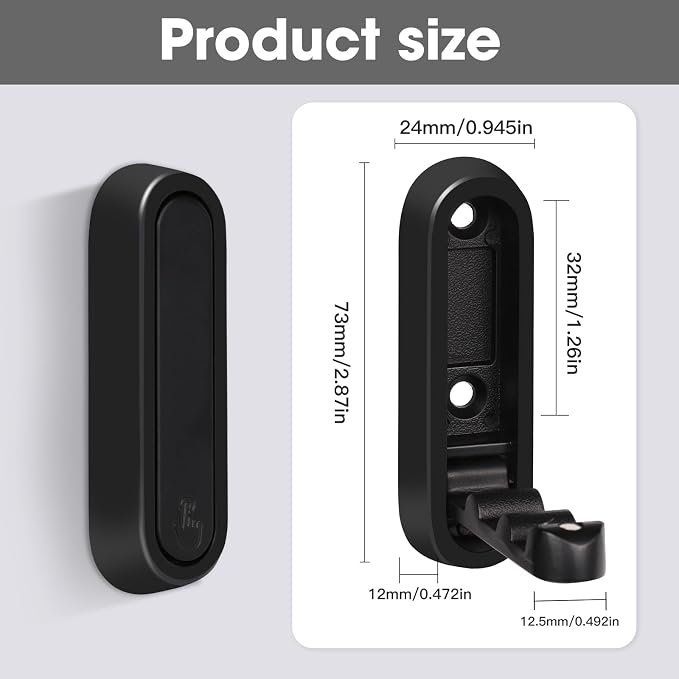 Dntorx Folding Coat Hooks - Image 4