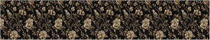 Brown Floral Wall Border 196x4 Inch Peel and Stick Vintage Botanical Wallpaper - Image 8