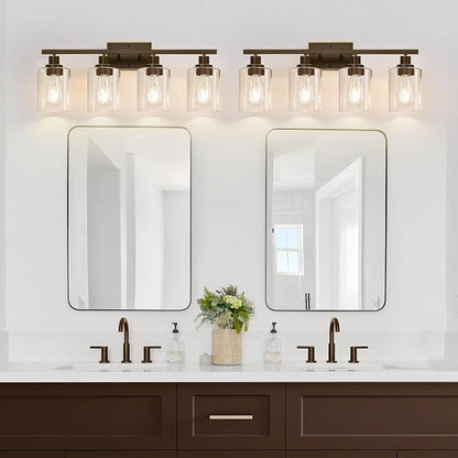MOKATNG 4-Light Bathroom Light Fixtures, Vanity Light - Image 6