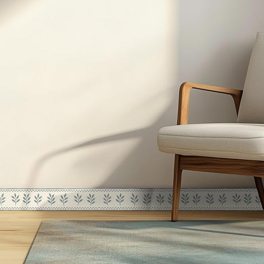 HOMETITUTE Wallpaper Border Peel and Stick Decorative Wall Trim Self Adhesive - Image 2