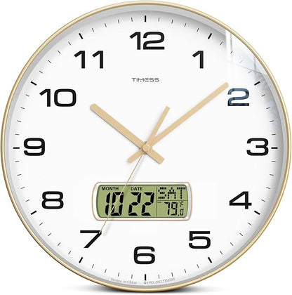 TIMESS Wall Clock, Ideal Modern Home, Office Decor by TIMESS