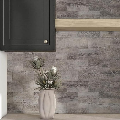 AULIGET 100 Piece Peel and Stick Backsplash PVC Tile, 3 Inch x 6 Inch Dover - Image 6