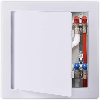 Suteck Plastic Access Panel for Drywall Ceiling 8 x 8 Inch Reinforced Plumbing by Suteck