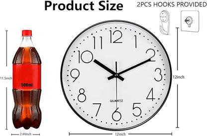 Modern Silent Wall Clock - Image 3