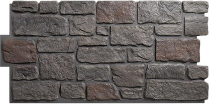 EverStone Cobblestone Faux Stone Panel, Earth Color by EkenaMillwork