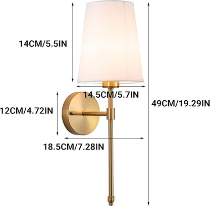 YHCDLAMP Battery Operated Wall Sconces Set of 2, Rechargeable Wireless Wall - Image 7