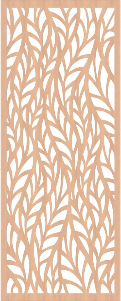 Ortonville Decorative Pierced Fretwork Wood Wall Panels, 29 3/8"W x 74 3/8"H x - Image 2