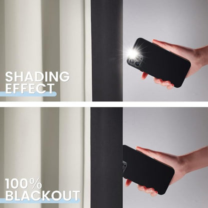 SimpleHome 100% Blackout Curtains - Image 3