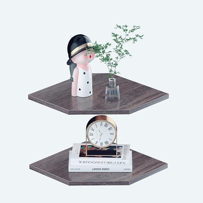 JJL Corner Shelf, 12 Inch Corner Shelf Wall Mounted by Unknown