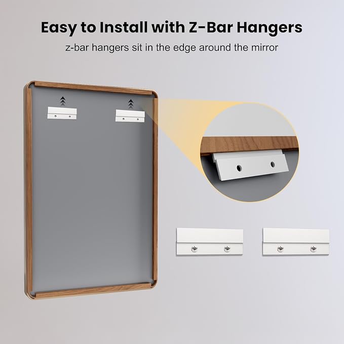 LOAAO 24X36 Inch Bathroom Mirror - Image 6