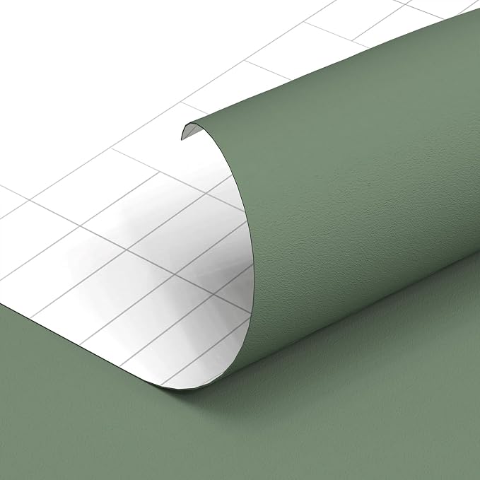 Yancorp 24"x120" Matte Sage Green Peel and Stick Wallpaper - Image 6