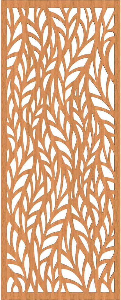 Ortonville Decorative Pierced Fretwork Wood Wall Panels, 19 3/8"W x 49 3/8"H x - Image 2