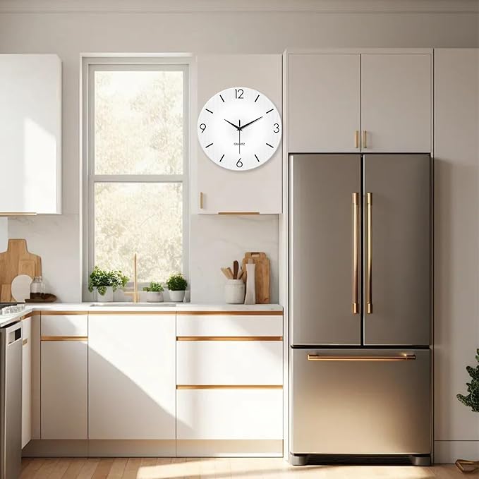 XFM Modern Simple Wall Clock 20 Inch Silent Wall Clocks Battery Operated Large - Image 4