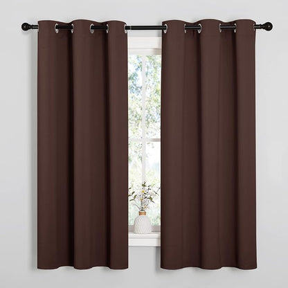 NICETOWN Nursery Essential Thermal Insulated Solid Grommet Top Blackout Curtains by NICETOWN