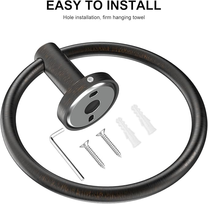 SetSail Towel Holder Stainless Steel Towel Ring - Image 4