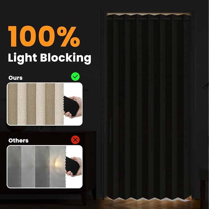 AJAZZ Blackout Accordion Door - Image 3