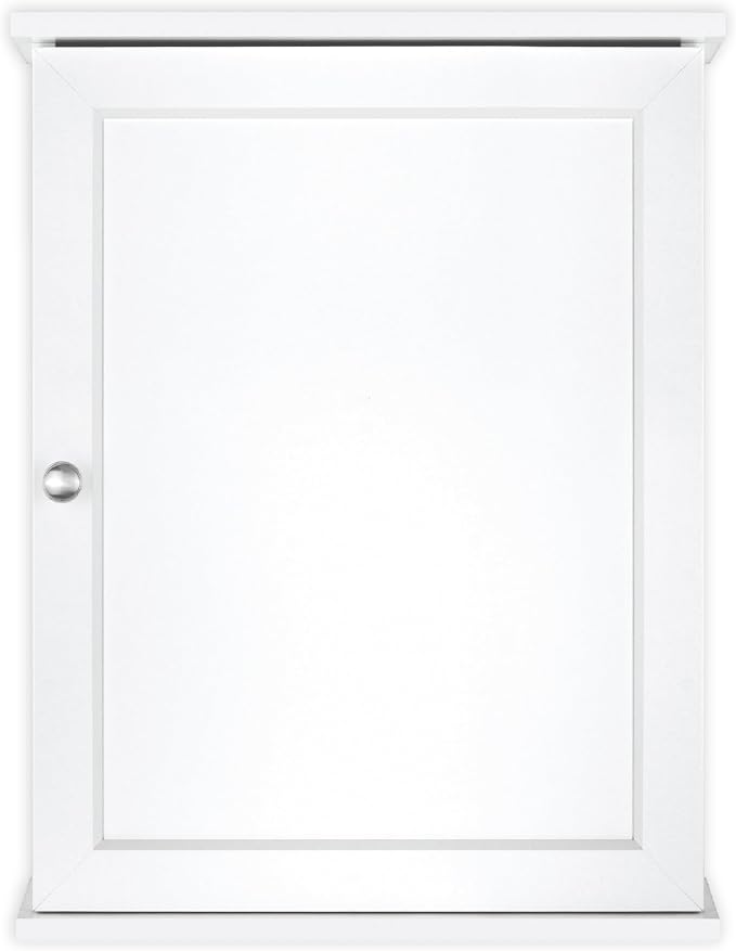 MCS 23x18 White Medicine Cabinet Organizer, Wall Mounted Bathroom Cabinet by MCSIndustriesInc